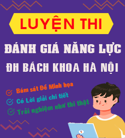 Đại học Bách Khoa Hà Nội TSA 2025